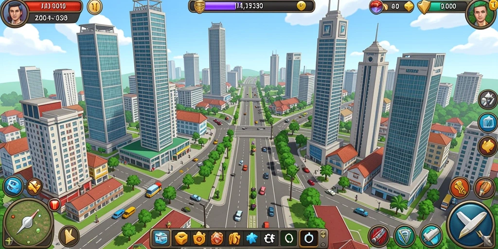 rt99 - Screenshot misi dengan pemandangan yang memukau.